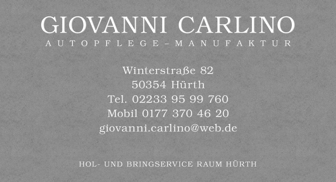 Autoaufbereitung Giovanni Carlino 